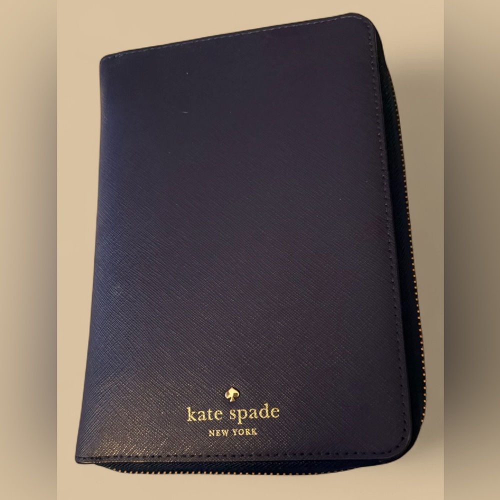 Kate Spade Navy Blue Agenda/Wallet